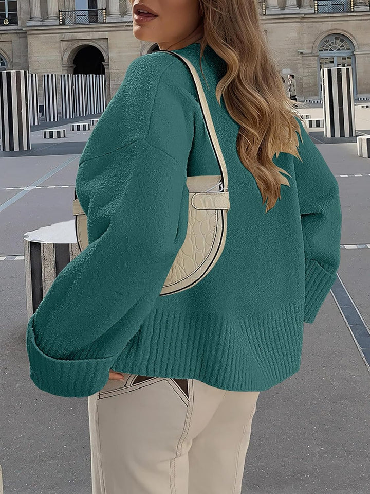 Evie- Pull oversize automne-hiver en maille