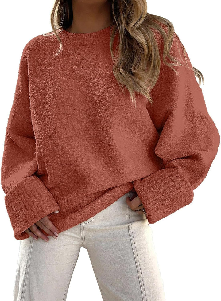 Evie- Pull oversize automne-hiver en maille