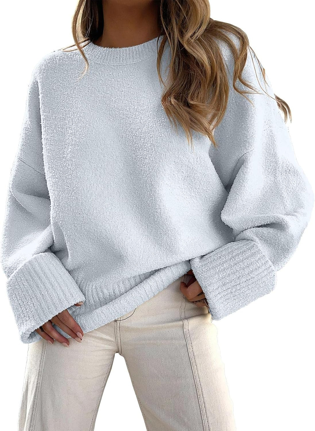 Evie- Pull oversize automne-hiver en maille
