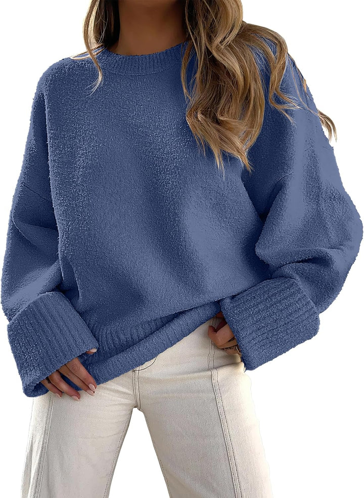 Evie- Pull oversize automne-hiver en maille