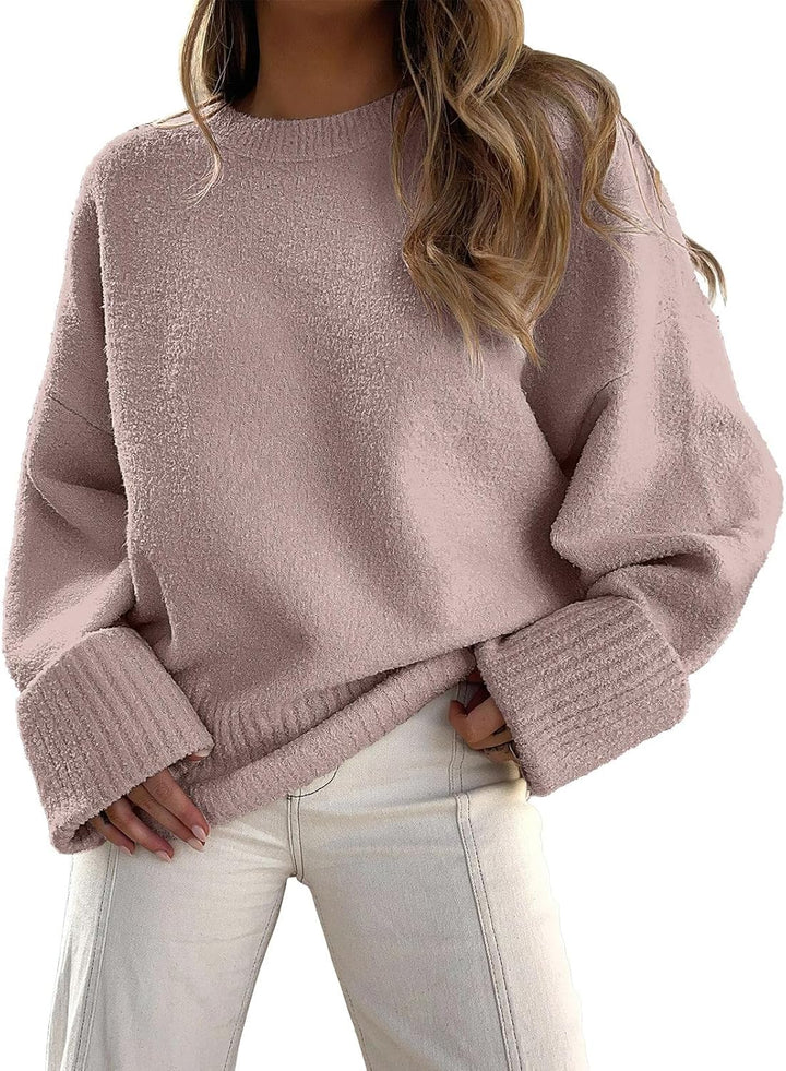 Evie- Pull oversize automne-hiver en maille