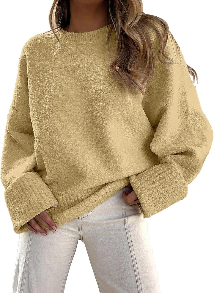 Evie- Pull oversize automne-hiver en maille