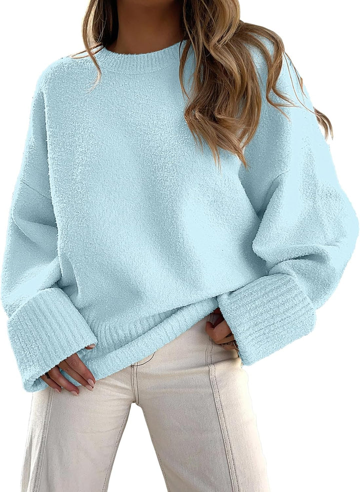 Evie- Pull oversize automne-hiver en maille