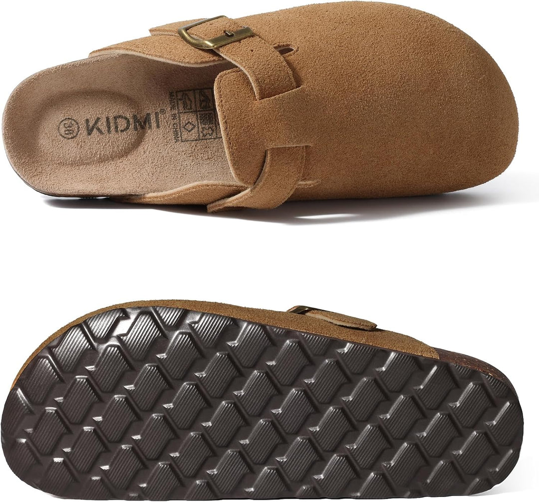 Alicia- Mules en daim pour femmes