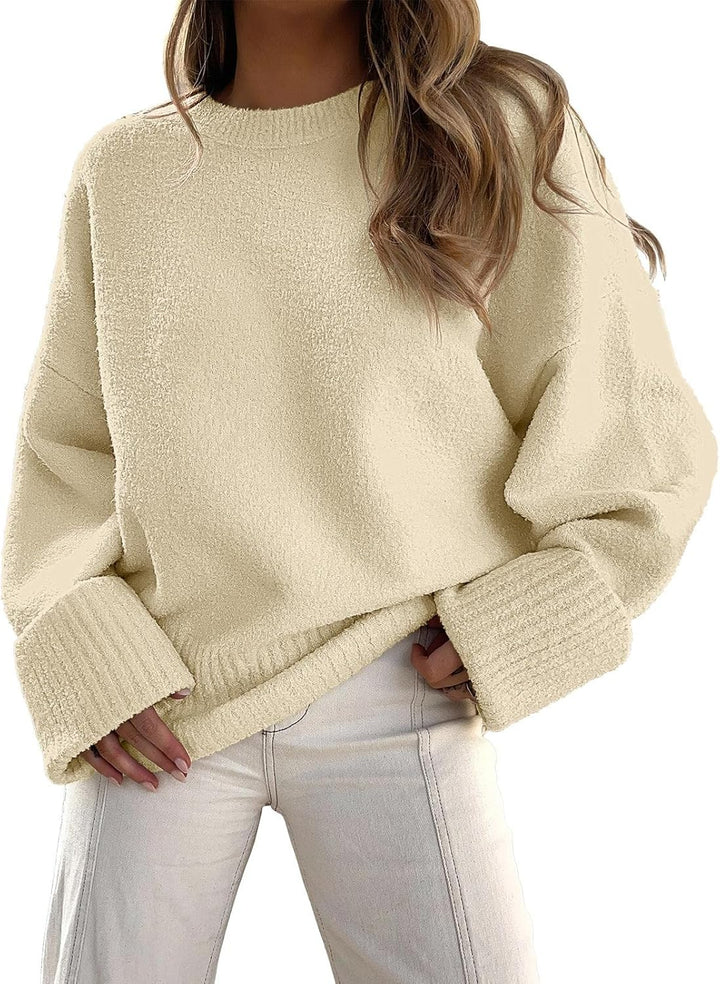 Evie- Pull oversize automne-hiver en maille