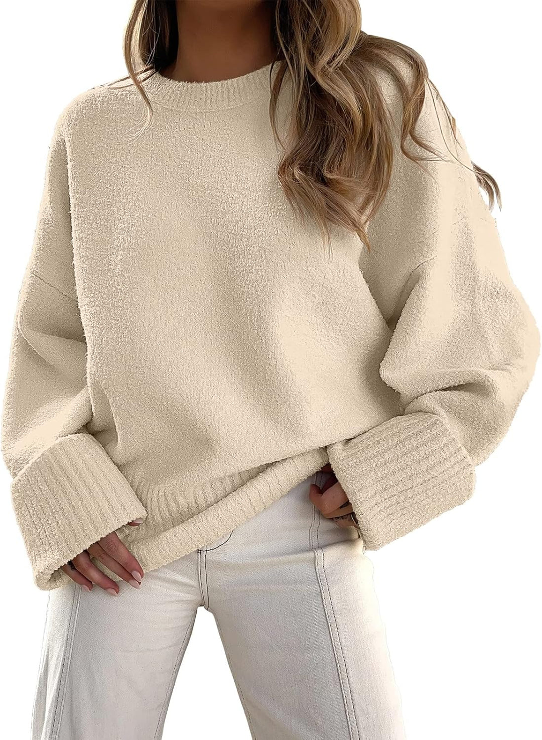Evie- Pull oversize automne-hiver en maille