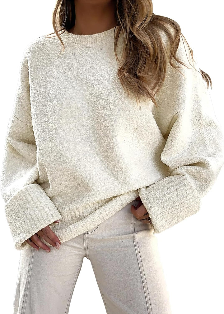 Evie- Pull oversize automne-hiver en maille