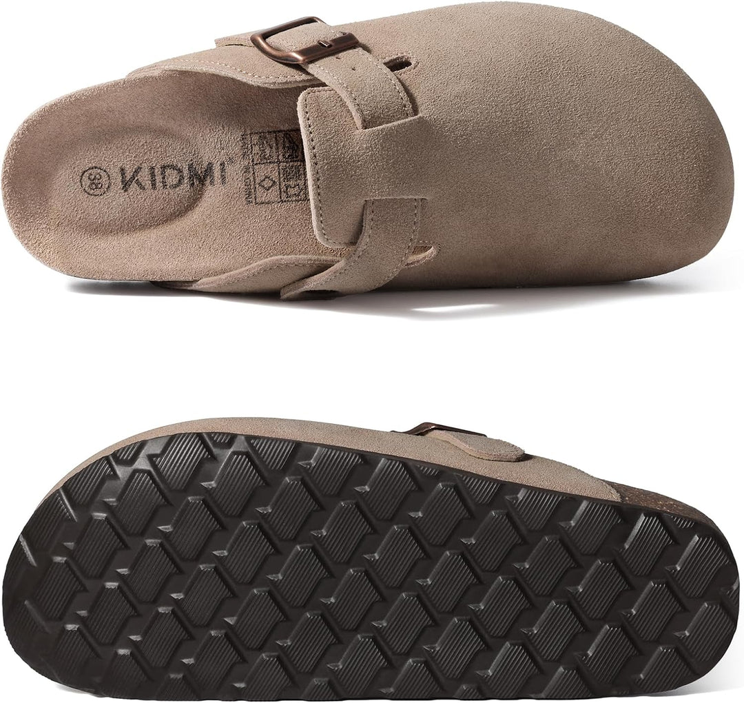 Alicia- Mules en daim pour femmes