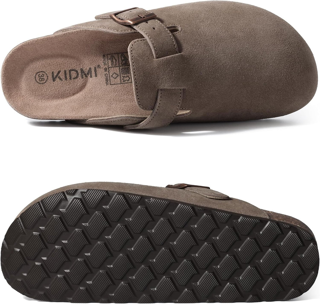 Alicia- Mules en daim pour femmes