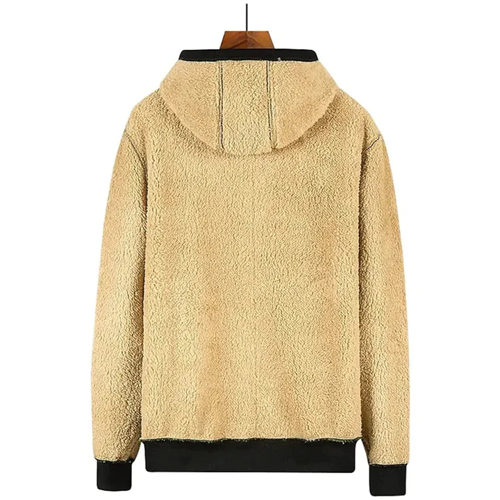 Gilbert - Veste d'hiver pour homme avec capuche et fourrure polaire