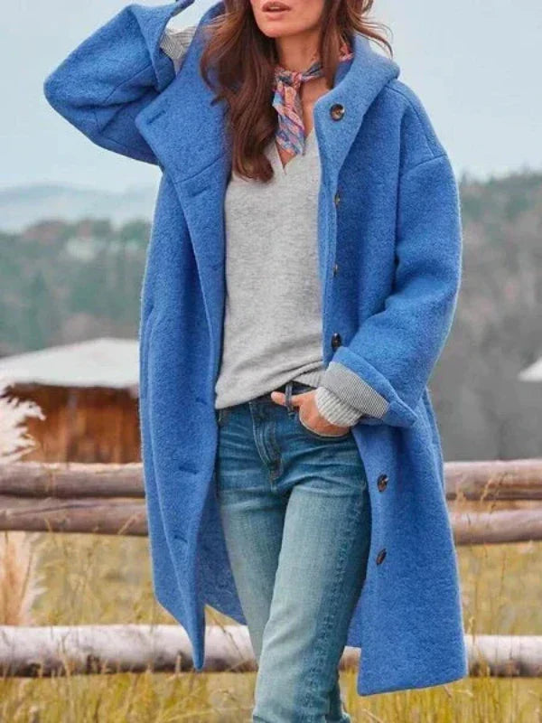 Julia- Manteau long confortable