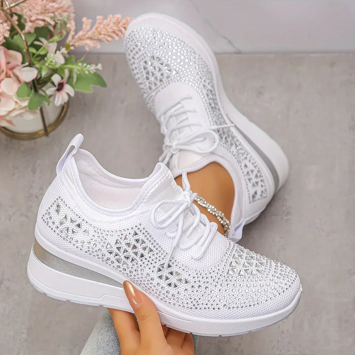 Giselle – Baskets orthopédiques avec des paillettes