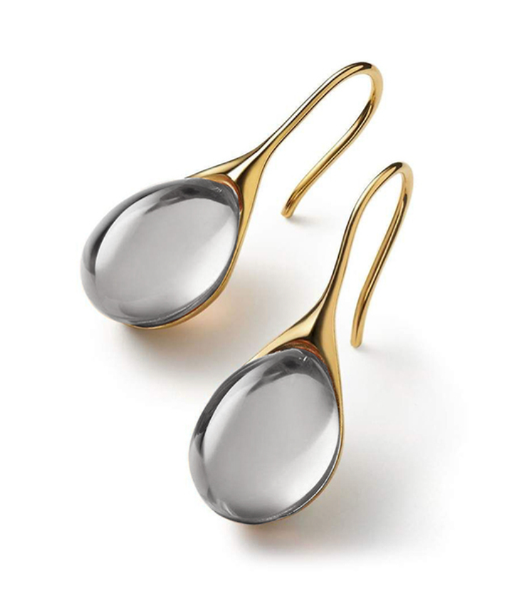 Lune de Soie | Murmure de Lumière Boucles d’Oreilles