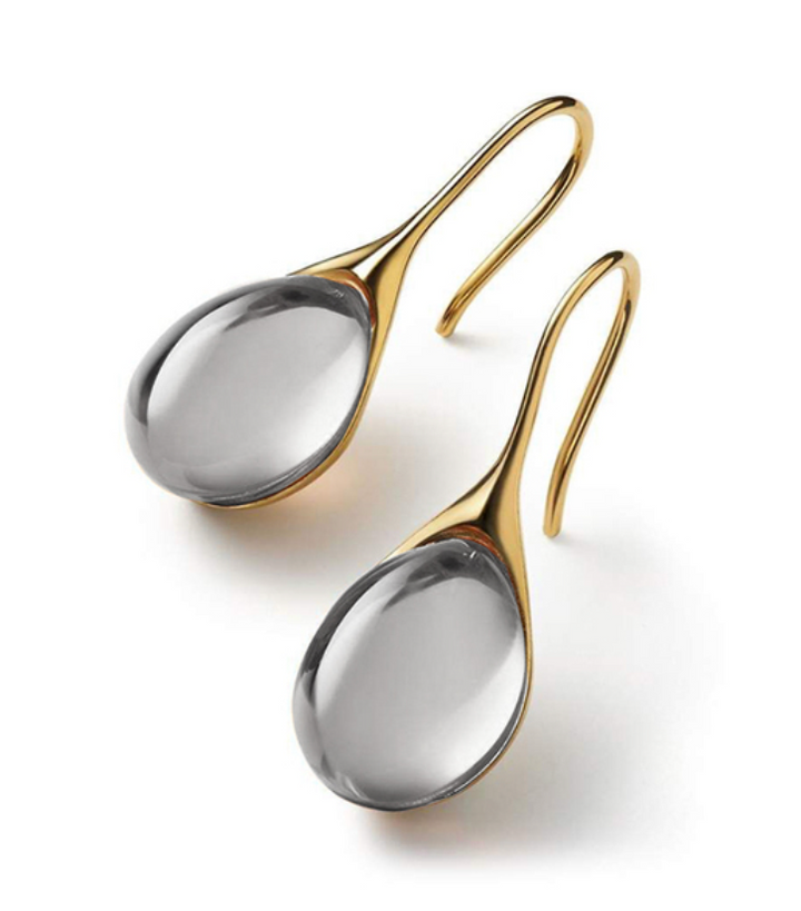 Lune de Soie | Murmure de Lumière Boucles d’Oreilles