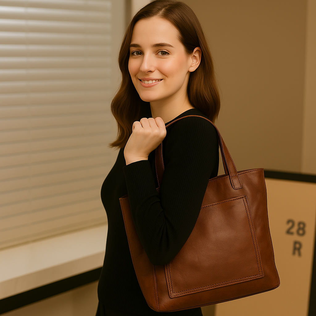 Noora™ | Sac à bandoulière en tissu abstrait
