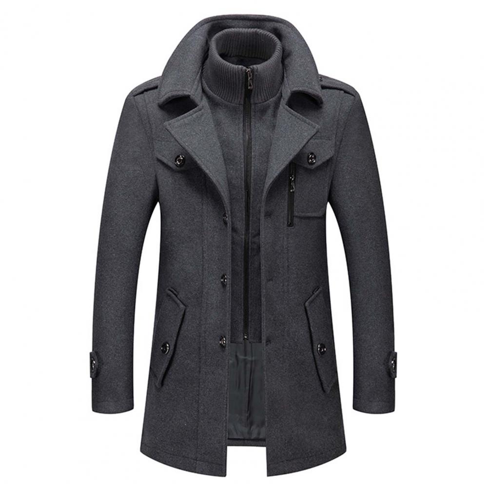 Manteau d'hiver deux pièces pour homme