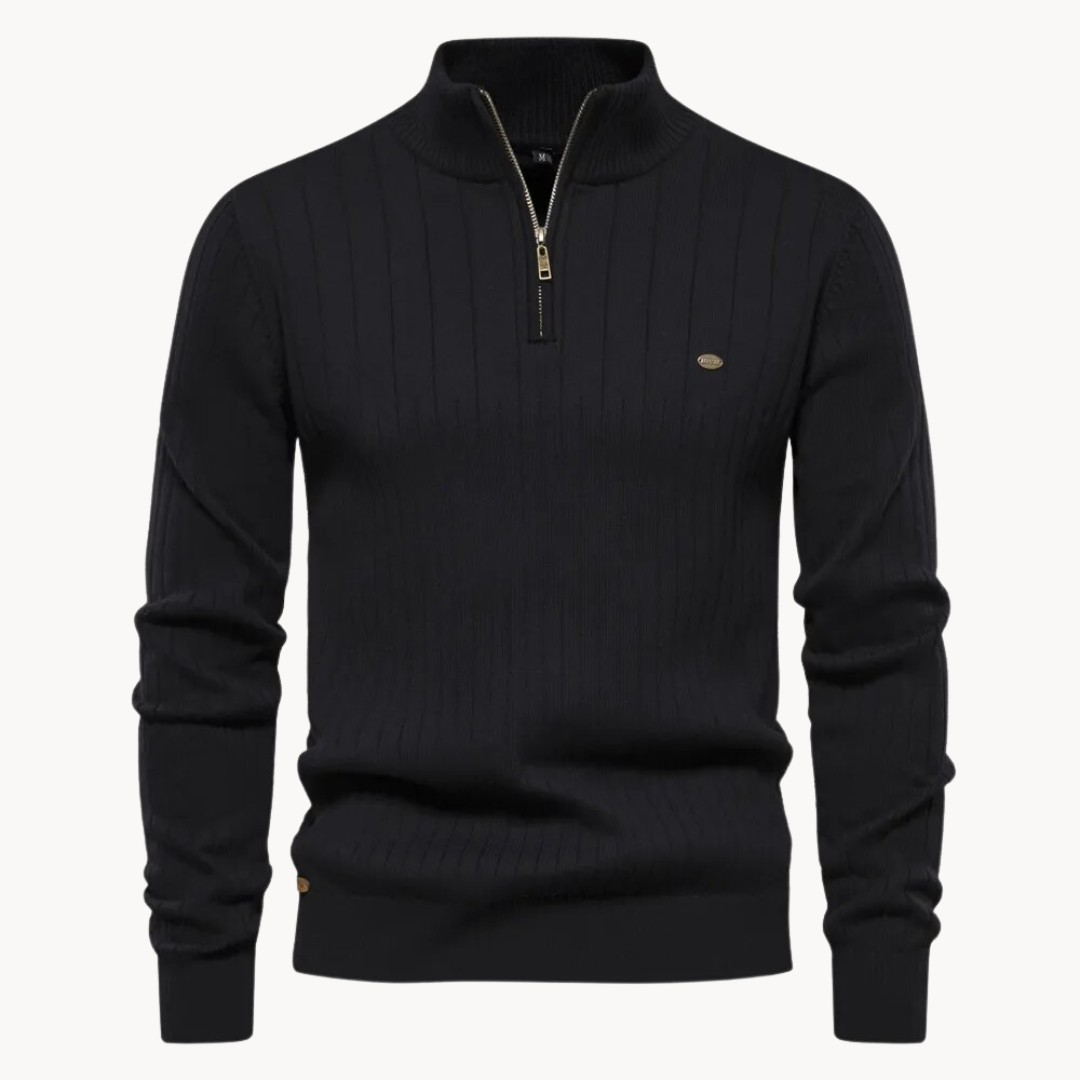 Ry - Quarter Zip Sweater