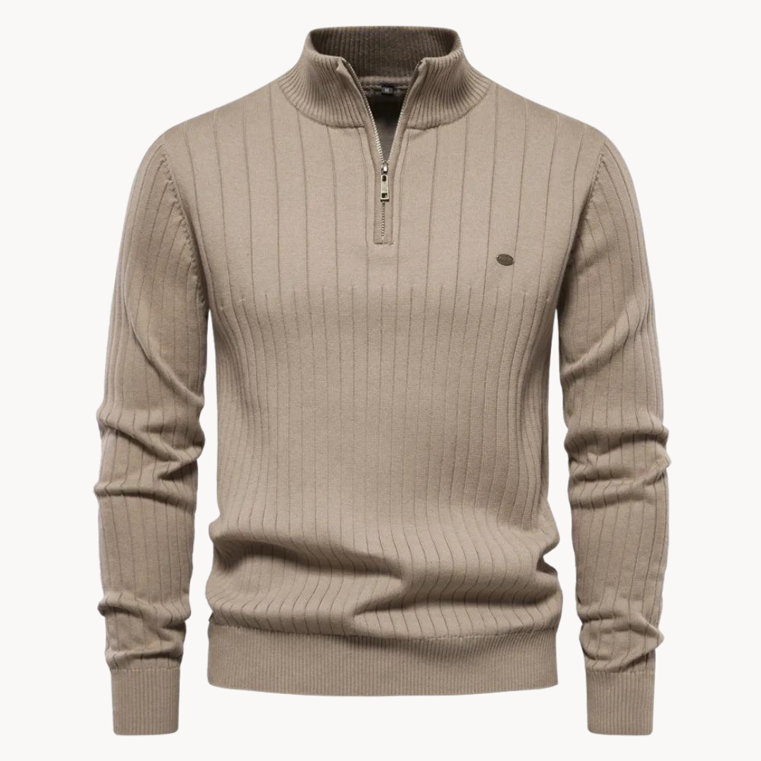 Ry - Quarter Zip Sweater