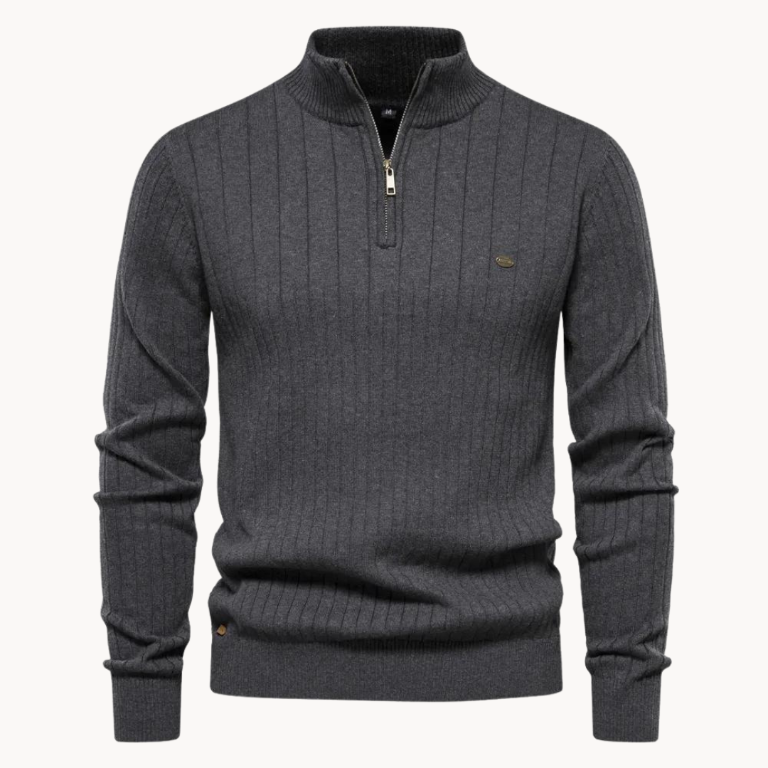 Ry - Quarter Zip Sweater