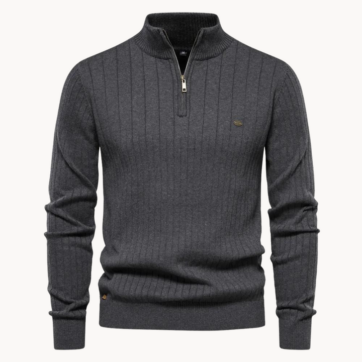 Ry - Quarter Zip Sweater
