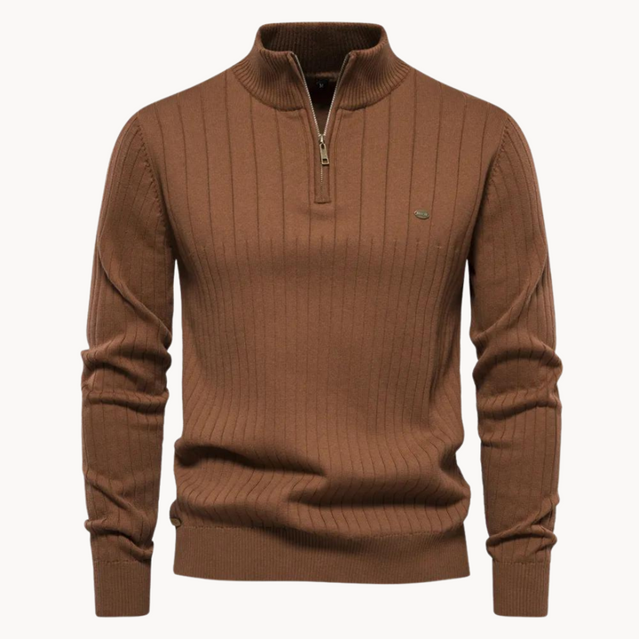 Ry - Quarter Zip Sweater