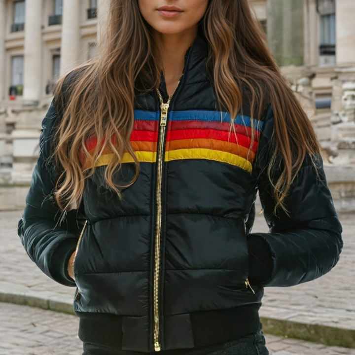 Freya- Veste à capuche vintage