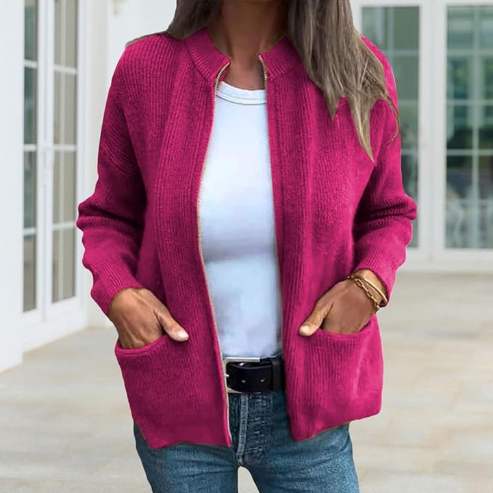 ELLA - Cardigan en maille de coton