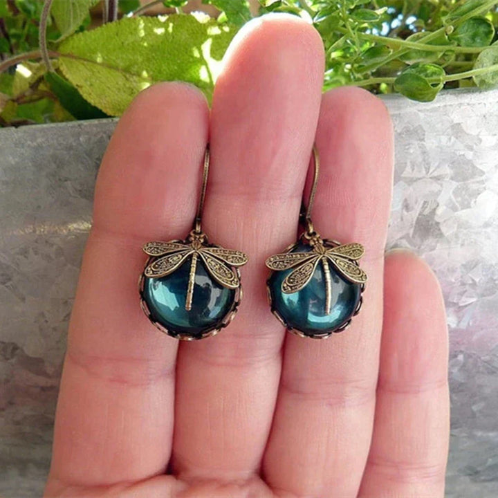 Libellule d’Or | Murmure d’Amour Boucles d’Oreilles