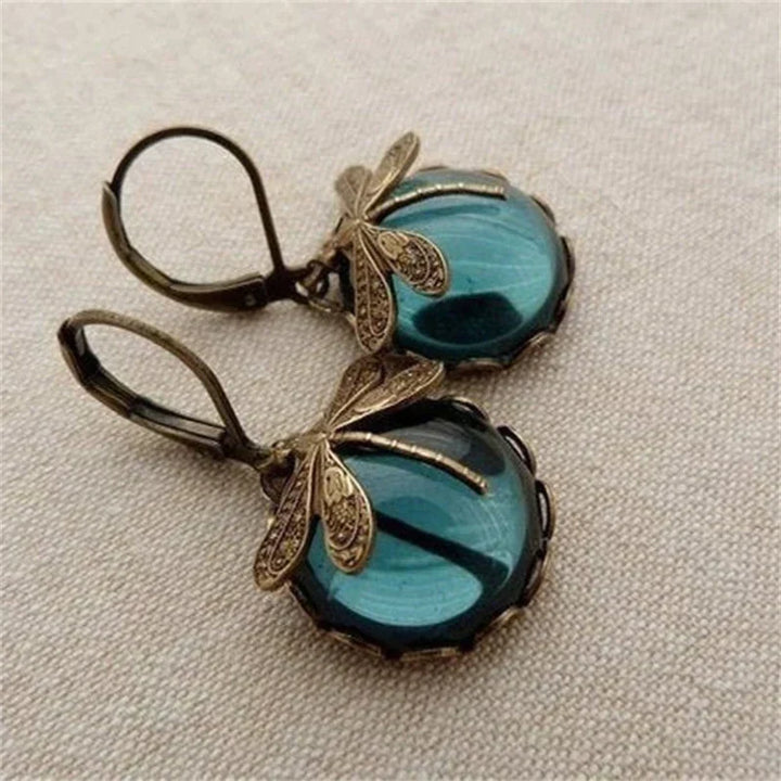 Libellule d’Or | Murmure d’Amour Boucles d’Oreilles
