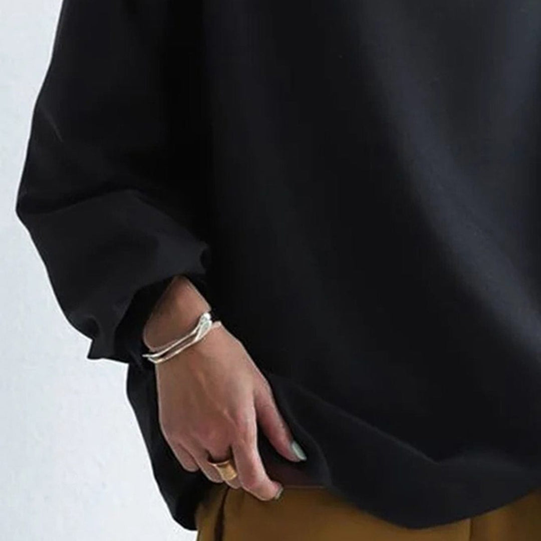 Amanda – Haut à Col Haut en Tricot Doux