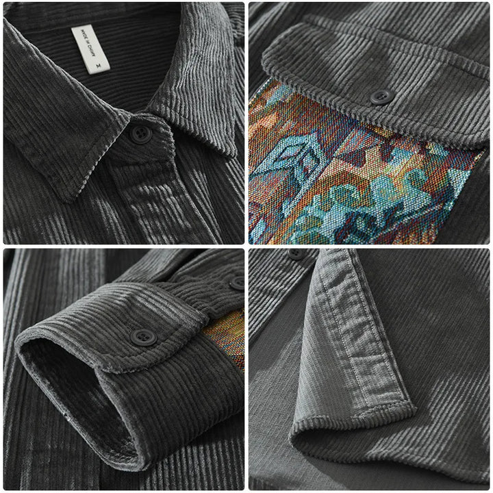 Antoine-  Nouveauté automne : Chemise Imprimée pour Homme