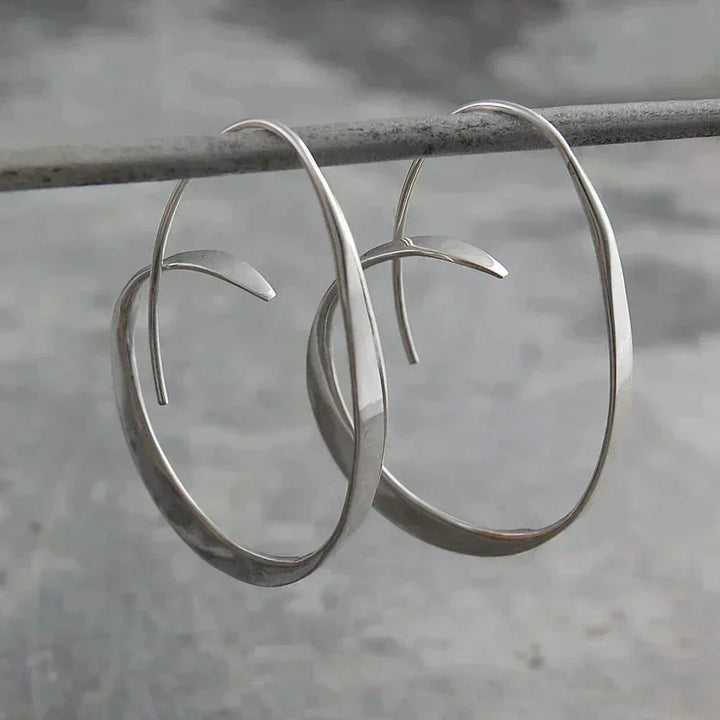 Spirale Céleste | Murmure d’Élégance Boucles d’Oreilles