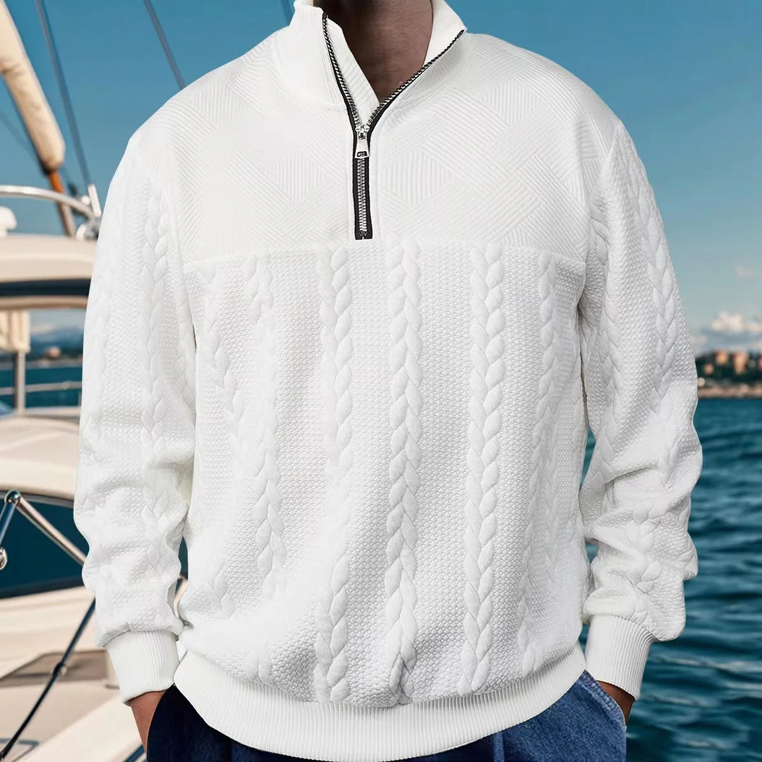 Raphael-Pull col roulé homme