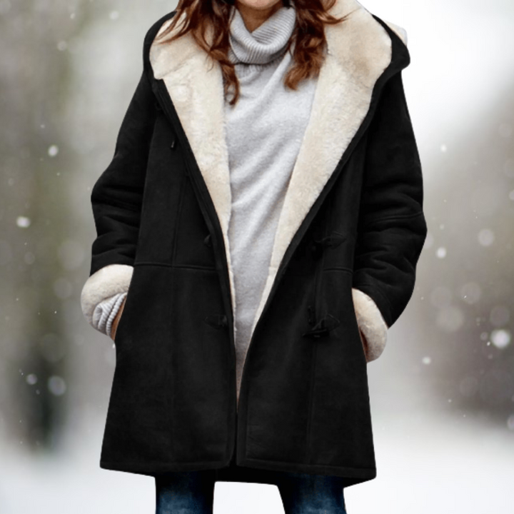 Amelia™ - Veste à capuche en polaire suédée premium