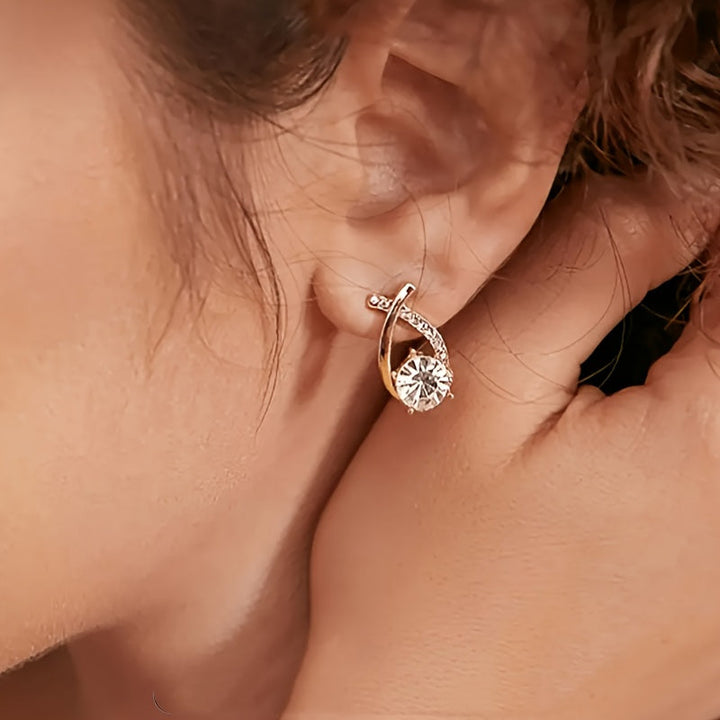 Lumière d’Or | Murmures d’un Rêve Angélique Boucles d’Oreilles