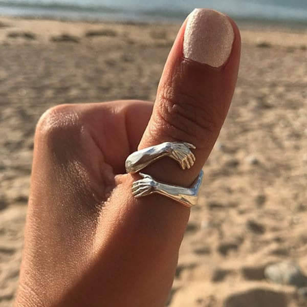 Étreinte du Ciel | Murmures d’Amour Bague