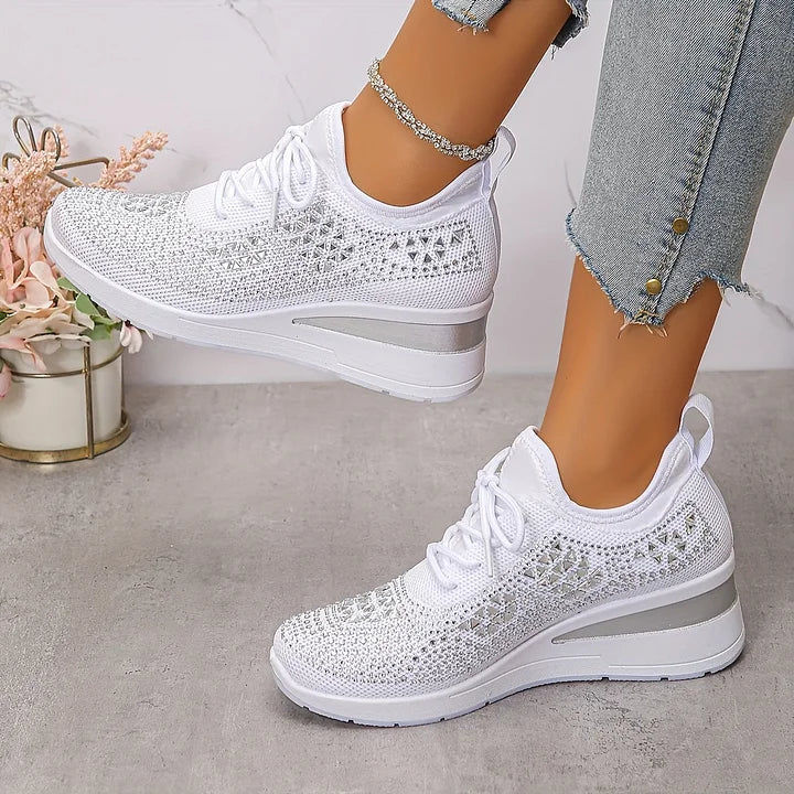 Giselle – Baskets orthopédiques avec des paillettes