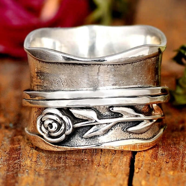 Fleur d’Argent | Murmures de la Nature Bague
