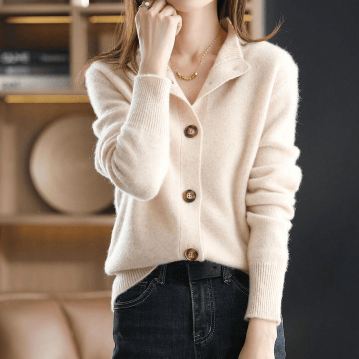 Anny | Cardigan luxueux en maille