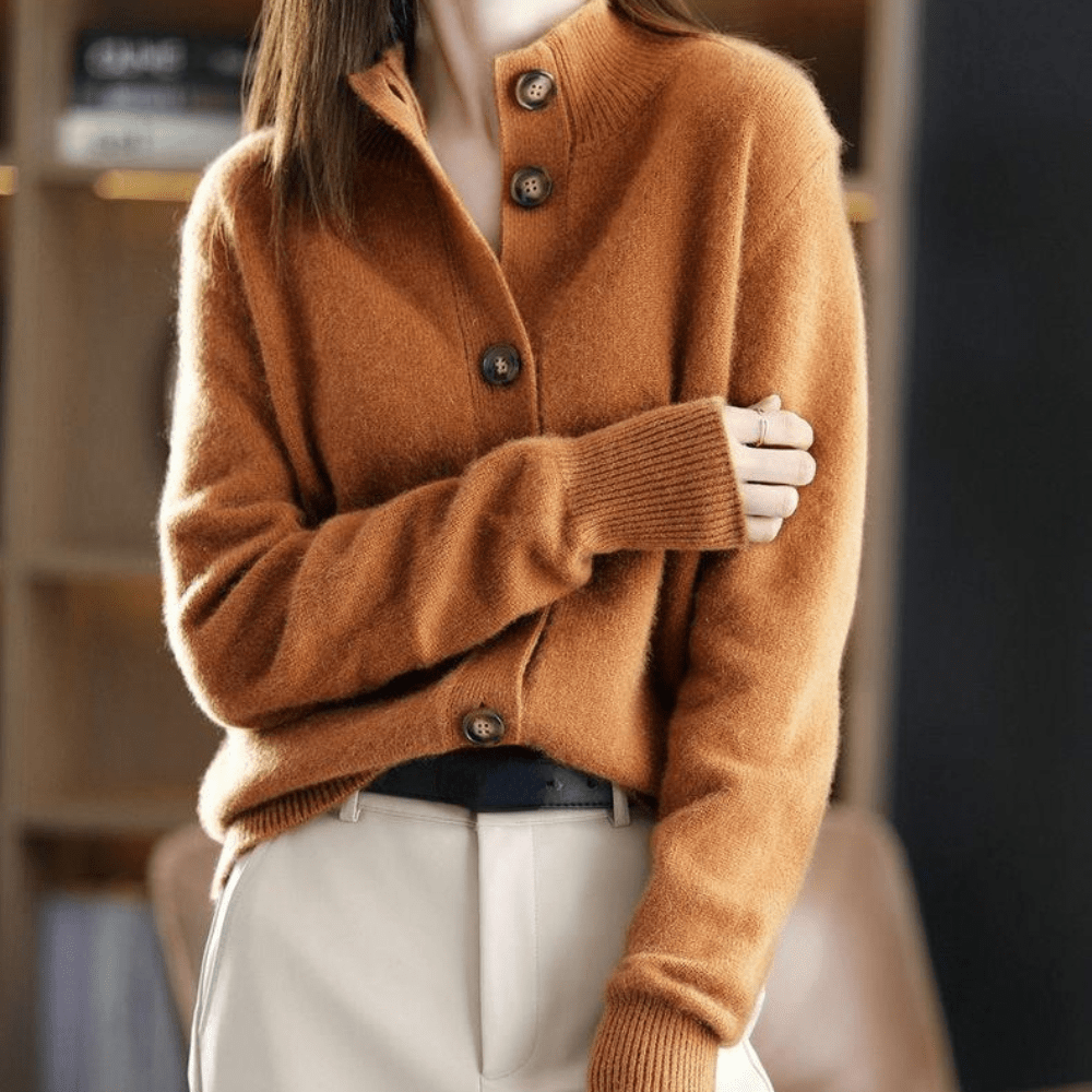 Anny | Cardigan luxueux en maille