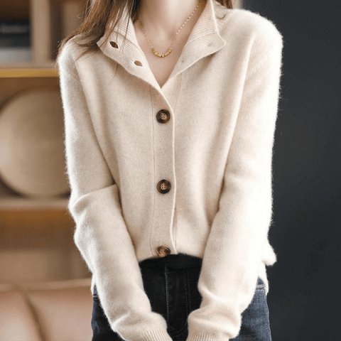 Anny | Cardigan luxueux en maille