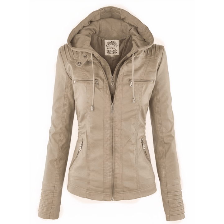 Leona | Veste Automne Avec Capuche