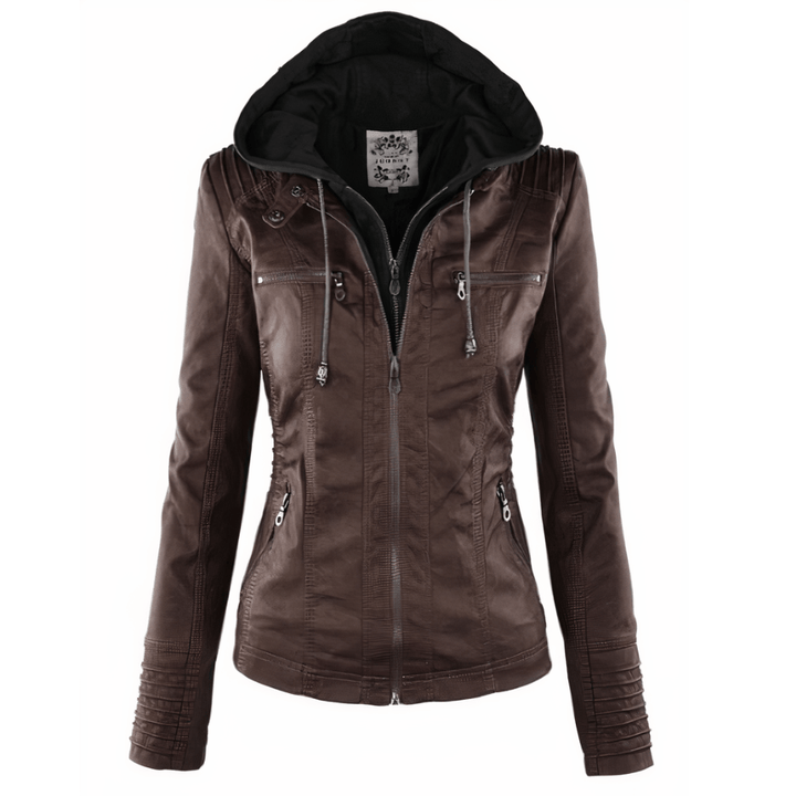 Leona | Veste Automne Avec Capuche